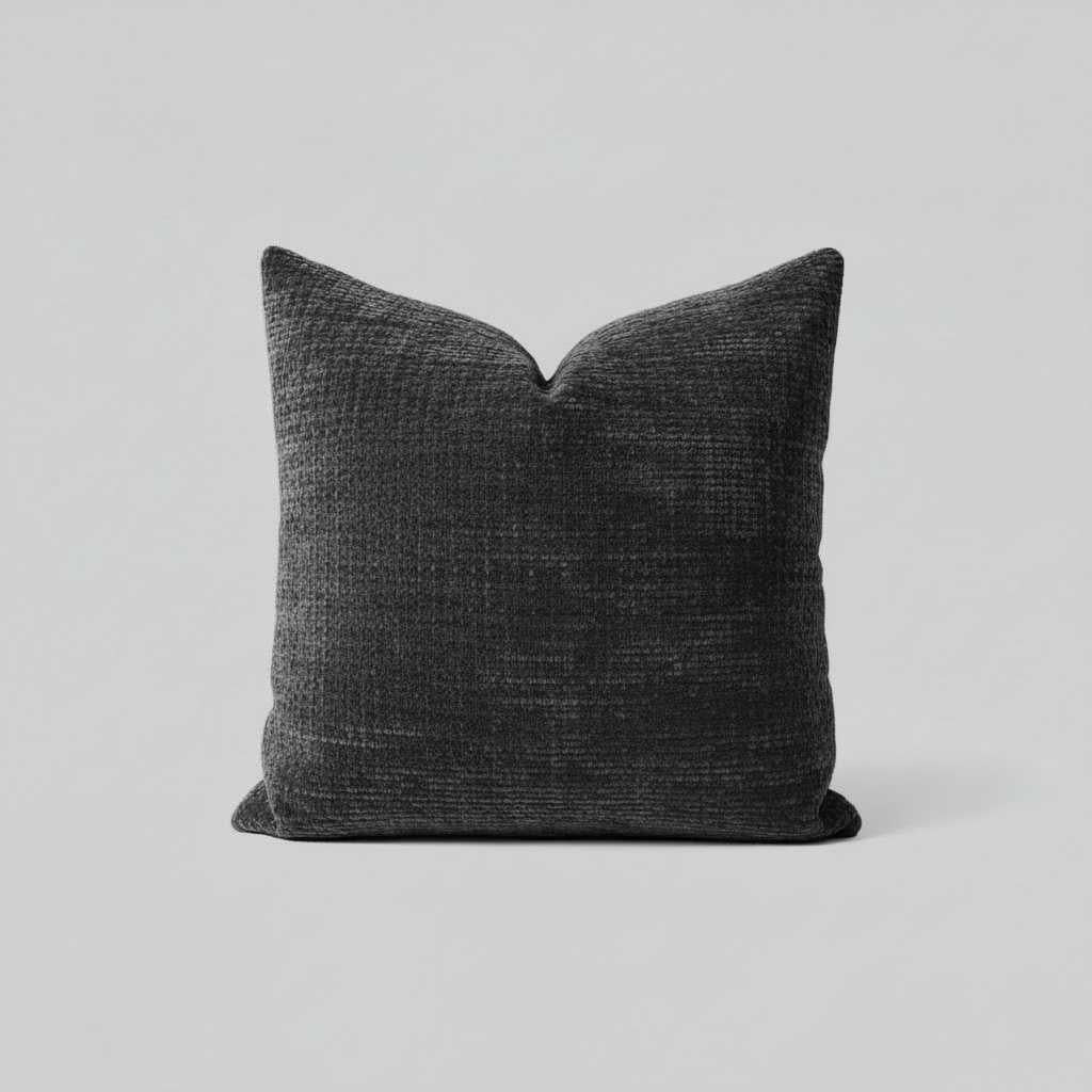 Chenille Kussenhoes 50x50 | Luxe Bamboe Structuur