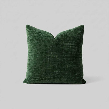 Chenille Kussenhoes 50x50 | Luxe Bamboe Structuur