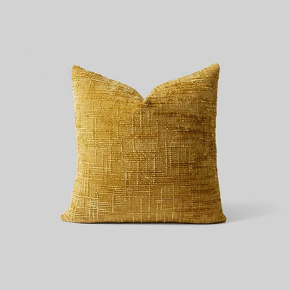 Chenille Kussenhoes 50x50 | Luxe Bamboe Structuur