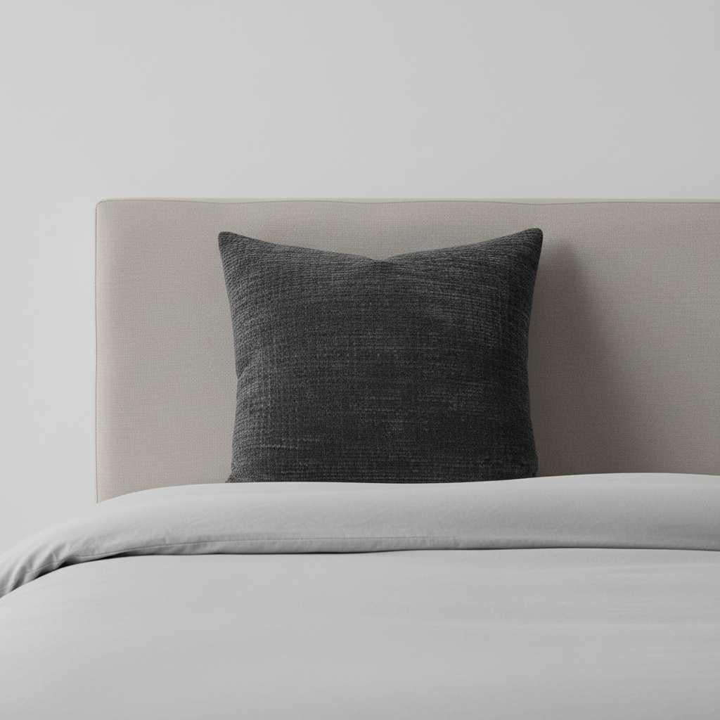 Chenille Kussenhoes 50x50 | Luxe Bamboe Structuur