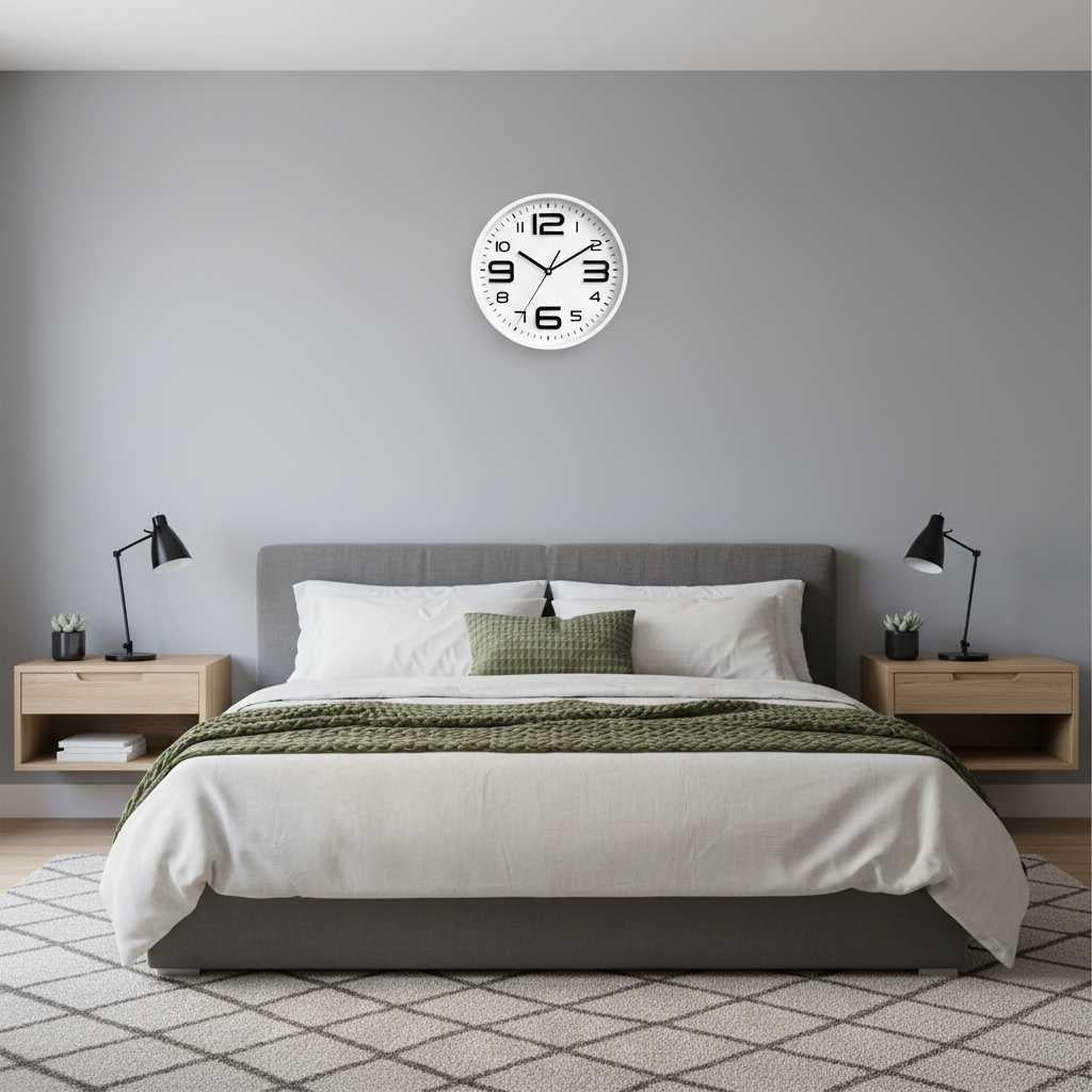 Kleurrijke Ronde Wandklok | Kinderkamer Decoratie