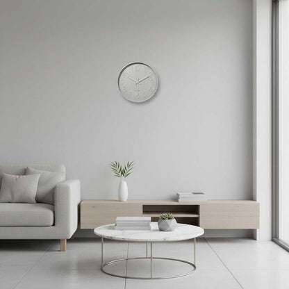 Kleurrijke Ronde Wandklok | 30 cm Modern Design