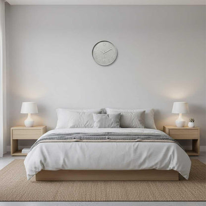 Kleurrijke Ronde Wandklok | 30 cm Modern Design