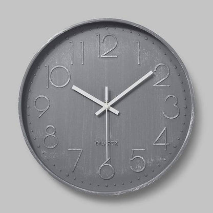Kleurrijke Ronde Wandklok | 30 cm Modern Design 5